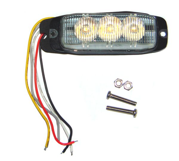Lampa ostrzegawcza żółta 25877
