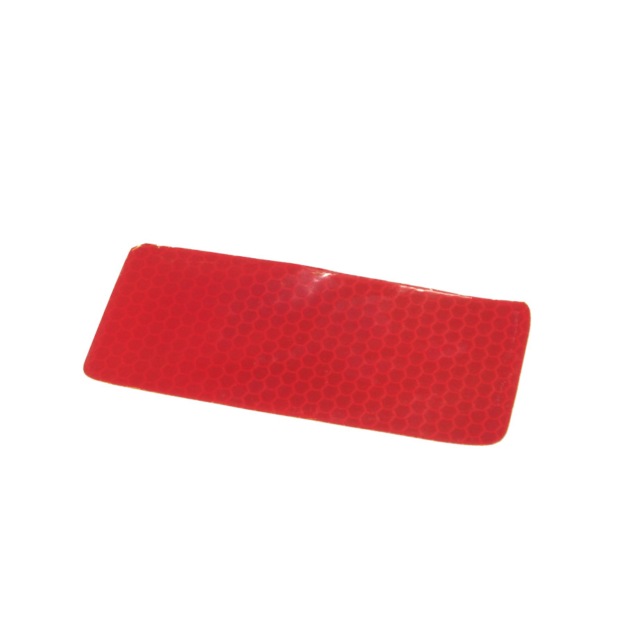 Naklejka odblaskowa czerwona 11x5cm 28355