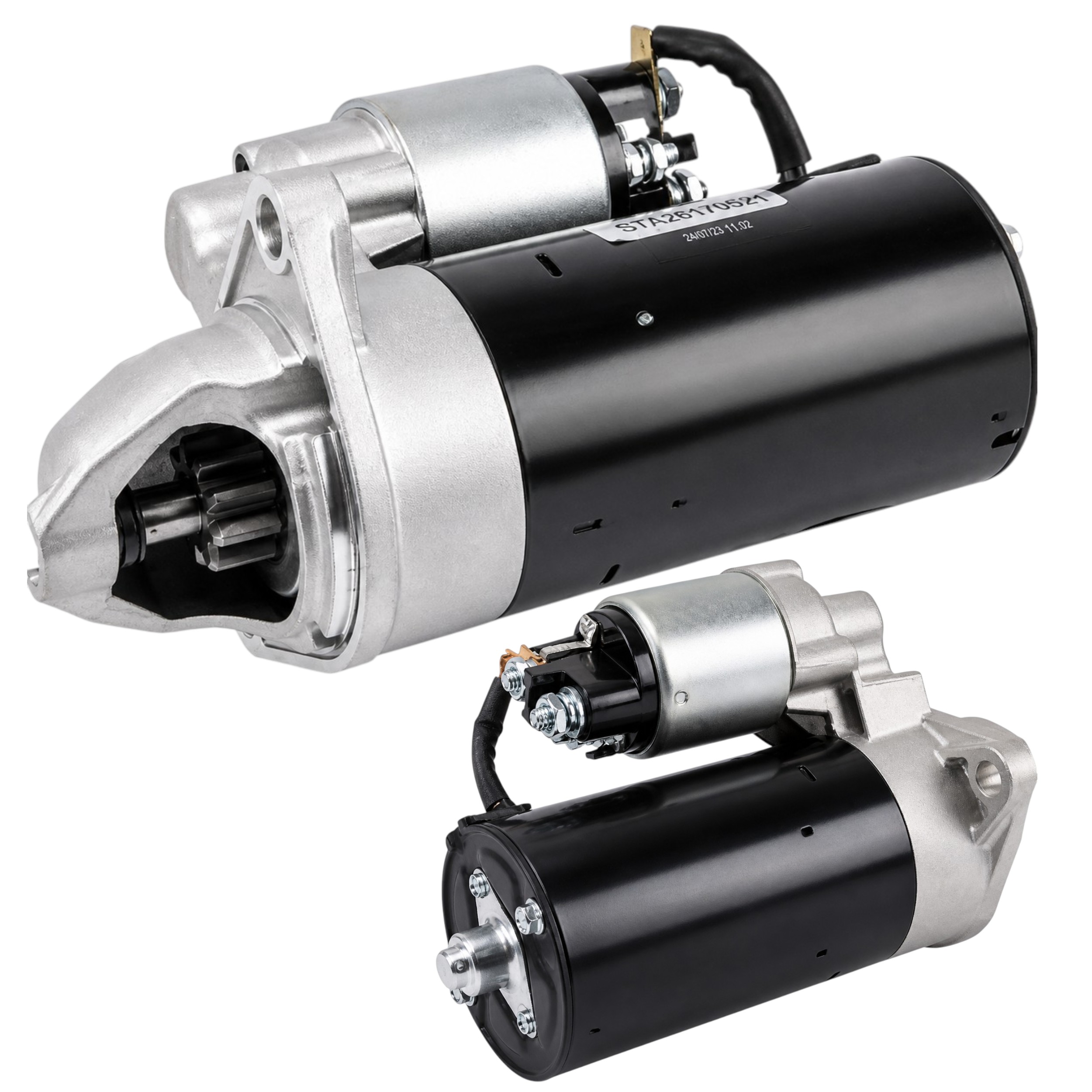 Rozrusznik z reduktorem 12V 2,0 kW 9 zębów Kramp STA26170521 do JCB, Kramer, Weidemann
