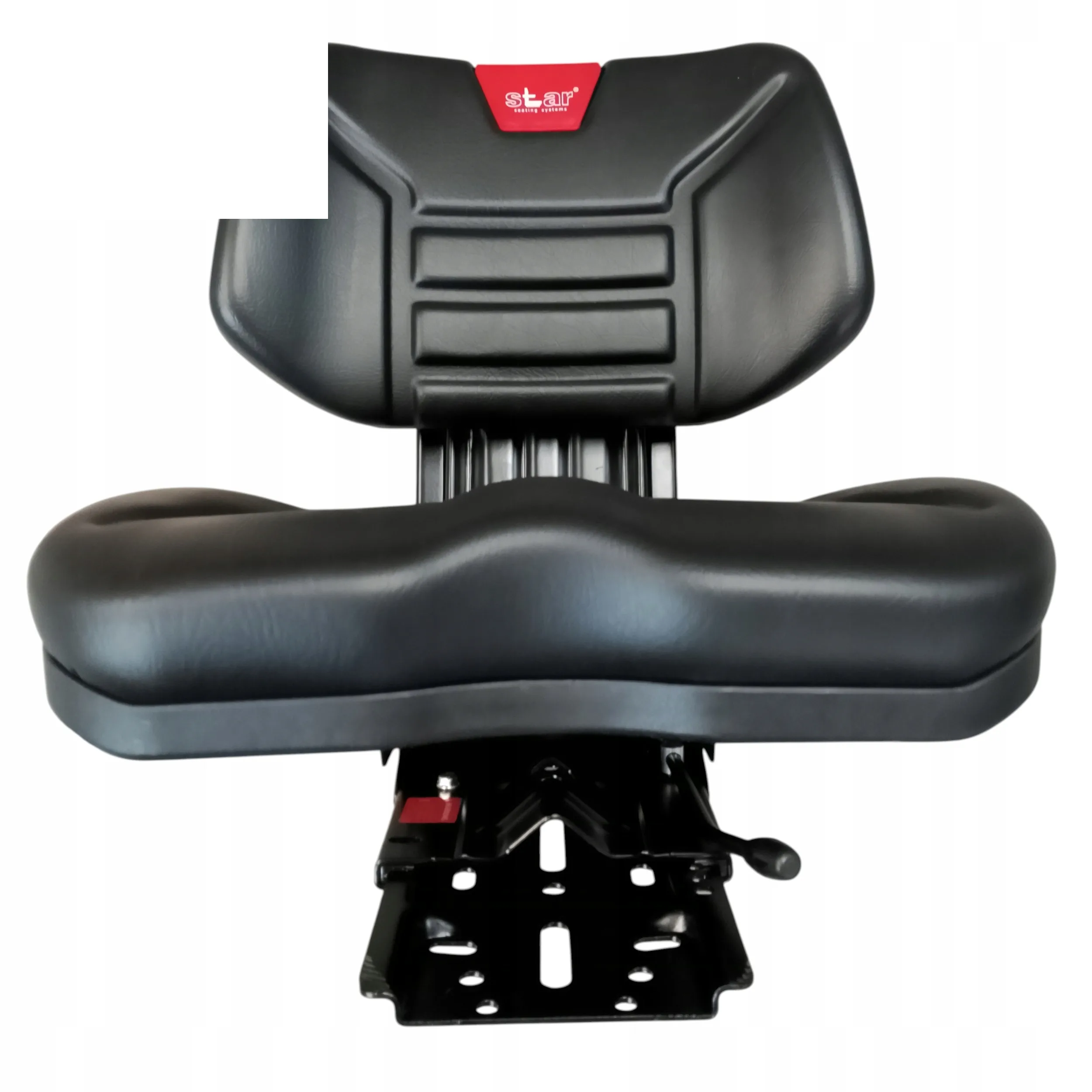 Czarne siedzenie ECO 103 do Ursus C-330 C-360 Zetor MTZ T-25