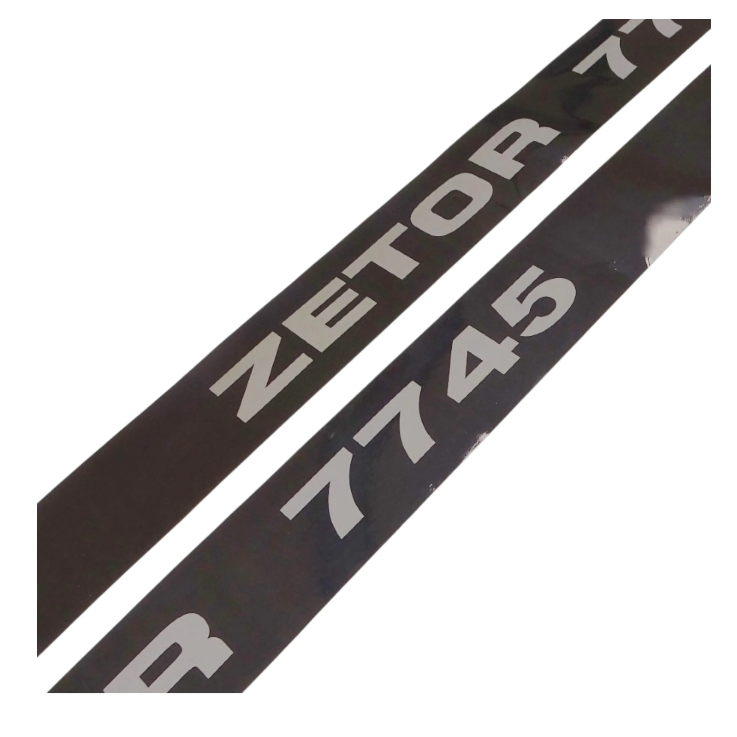 Komplet znaków emblematów, naklejek do ciągnika Zetor 7745 13054