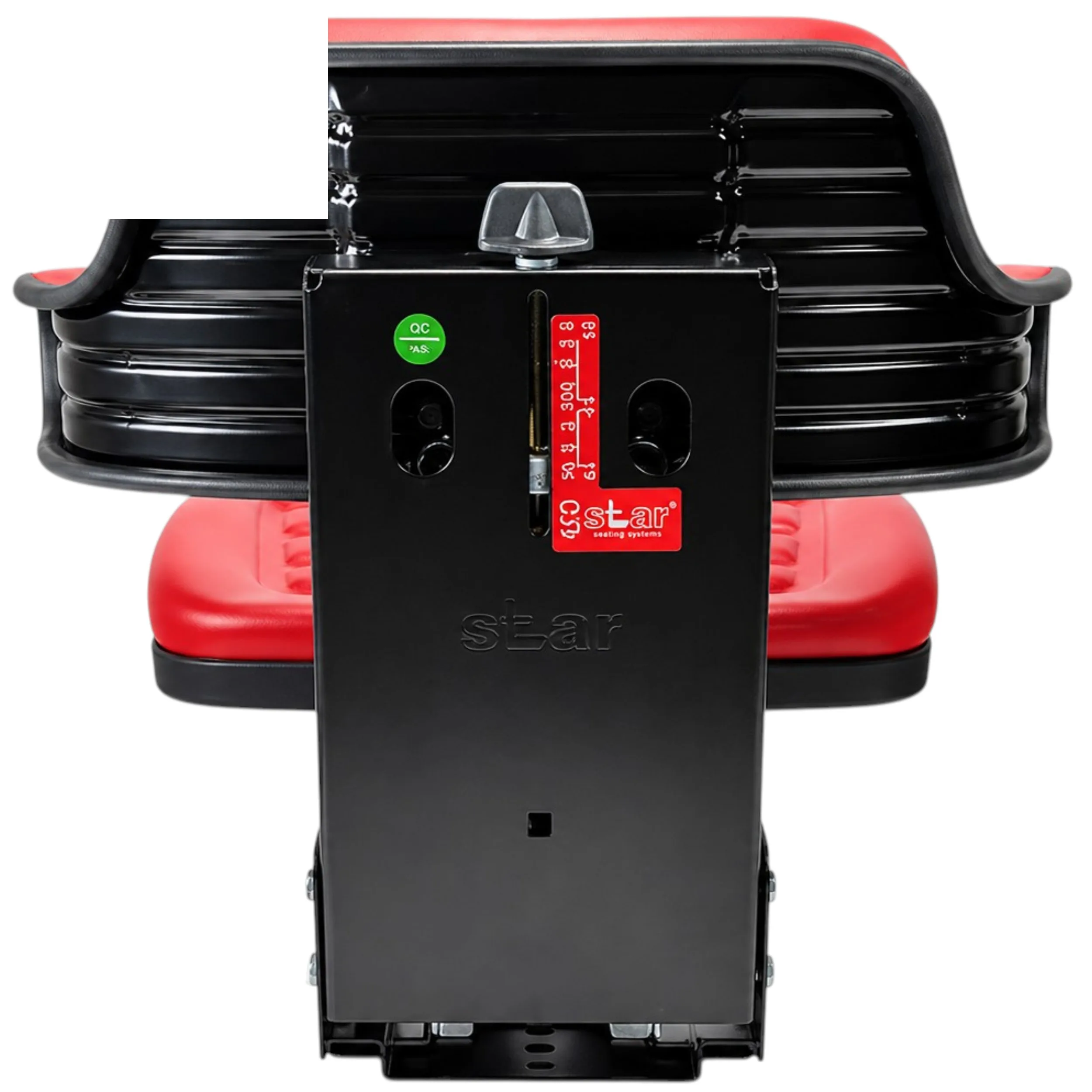 Siedzenie PVC z podłokietnikami do Ursus C-330 C-360 Zetor MTZ T-25