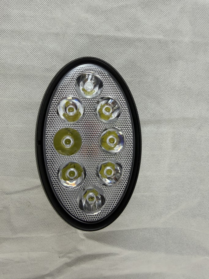 Lampa robocza LED 56W 5320 lm 12V 24V owalna – boczne mocowanie Kramp