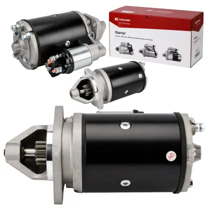 Rozrusznik 12V 2,8 kW 10 zębów Kramp STA26170481 do Massey Ferguson Case Landini McCormick Renault JCB