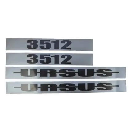 Komplet znaków - emblematów do Ursus 3512 2798