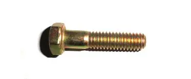 Śruba z łbem 6-kątnym niepełny gwint 5/16" x 1 1/2" UNC DIN931 ocynk - pokrywy pompy hydraulicznej do MF 2826