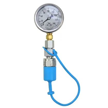 Manometr z wtyczką euro 31363