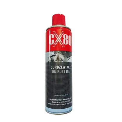 Odrdzewiacz ON RUST ICE 500ml spray z efektem zamrażania CX-80 33008