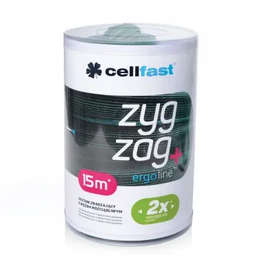 Zestaw ZYG ZAG wąż rozciągliwy 15 mb + końcówki ERGO 33123
