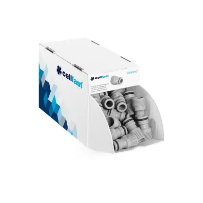 Przyłącze kranu rury z gwintem zewnętrznym (ABS) Cellfast IDEAL 1/2" 33180