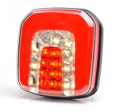 Lampa zespolona tylna przyczepki W146 wodoodporna IP68 LED neon 35534