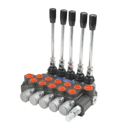 Rozdzielacz hydrauliczny pięciosekcyjny 40L/min 35599