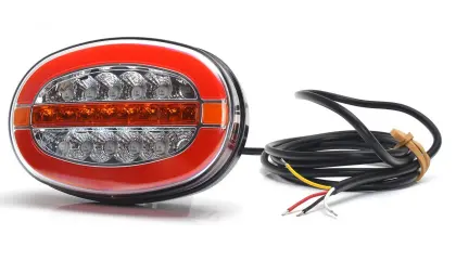 Lampa zespolona tylna elipsa W205 uniwersalna prawa-lewa LED 12V/24V wodoodporna IP66/68 neon 36550