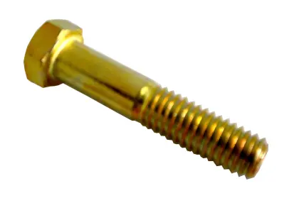 Śruba z łbem 6-kątnym niepełny gwint 3/8" x 2" UNC DIN931 ocynk MF 37083
