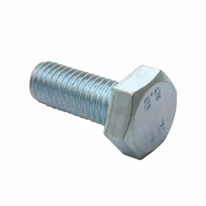 Śruba z łbem 6-kątnym pełny gwint M10x25 kl. 8.8 DIN 933 surowy 37118