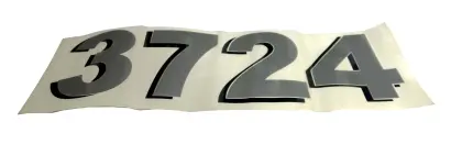 Znak 3724 szary 37198