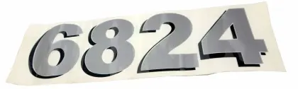 Znak 6824 szary 37199
