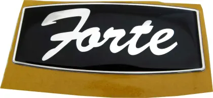 Znak Forte litery wypukłe 37509
