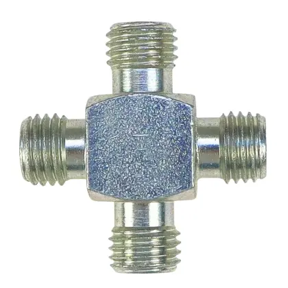 Złączka hydrauliczna czwórnikowa M12x1,5 6L 37932