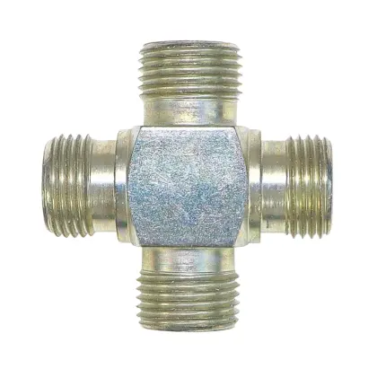 Złącze hydrauliczne czwórnikowe M18x1,5 12L 37937