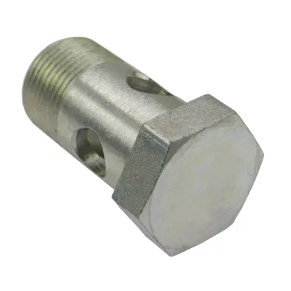 Śruba przelewowa calowa 3/4" L-42mm klucz 32 38039