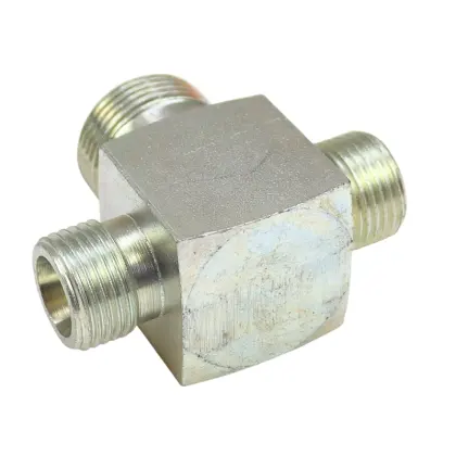 Złącze hydrauliczne trójnik M18 - M24 - M18 10S/16S/10S 38178