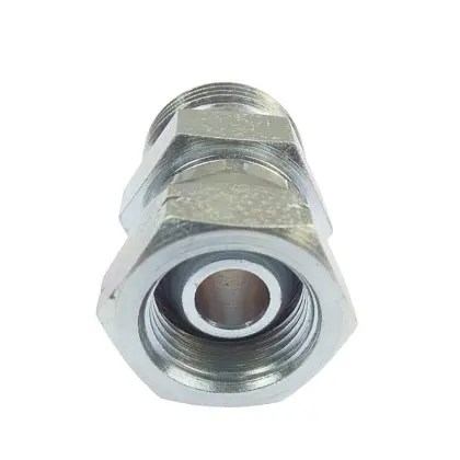 Złącze hydrauliczne proste AB 3/8" M22x1,5 15L 38208