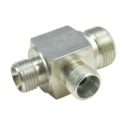 Złącze hydrauliczne trójnik M16x1,5 - M16x1,5 - M22x1,5 10L/10L/15L 38211