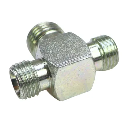 Złącze hydrauliczne trójnik M14 - M16 - M14 8L/10L/8L 38244