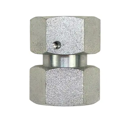 Złącze hydrauliczne prosta nakrętna AA M26x1,5 - M26x1,5 18L/18L stożki starego typu bez oringu 38251