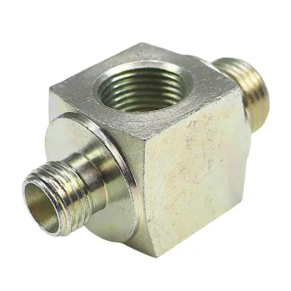 Złącze hydrauliczne trójnik M14 - M14 - M18 38255