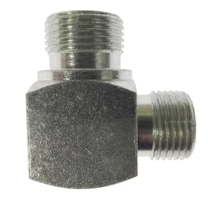 Złącze hydrauliczne kolanko 90 BB M20x1,5 - M18x1,5 60 stopni stożek 38323