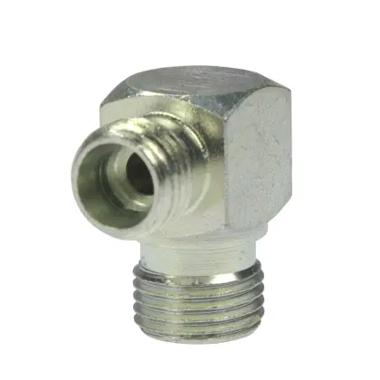 Złącze hydrauliczne kolanko 90 BB M16x1,5 - M14x1,5 10L/8L 38330