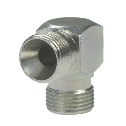 Złącze hydrauliczne kolanko 90 BB 3/8" - 3/8" 38337
