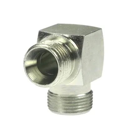 Złącze hydrauliczne kolanko 90 BB 1/2" M22x1,5 15L 38338