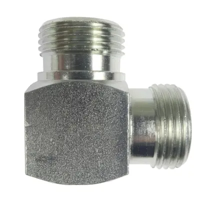 Złącze hydrauliczne kolanko 90 BB M27x2 18L 38356