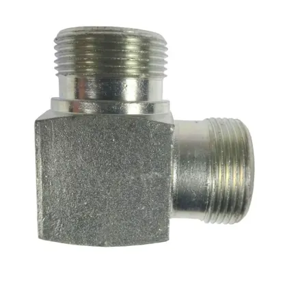 Złącze hydrauliczne kolanko 90 BB M26x1,5 18L 38358
