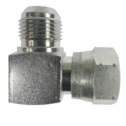 Złącze - złączka hydrauliczna - kolanko 90 AB 7/8" UNF/UNF 38372
