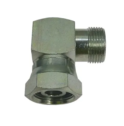 Złącze hydrauliczne kolanko 90 AB M22x1,5 - M22x1,5 38379