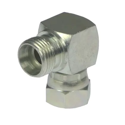 Złącze hydrauliczne kolanko 90 AB M16x1,5 - M18x1,5 10L/12L 38414