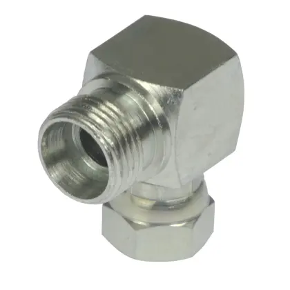 Złącze hydrauliczne kolanko 90 AB M14x1,5 - M18x1,5 8L/12L 38417