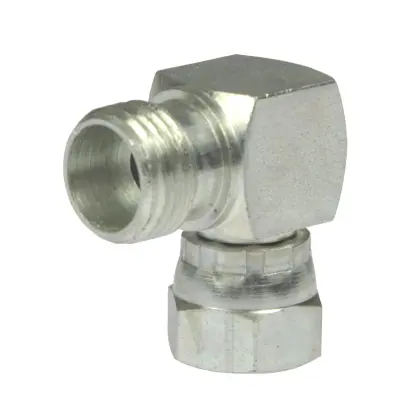 Złącze hydrauliczne kolanko 90 AB M14x1,5 - M16x1,5 8L/10L 38418