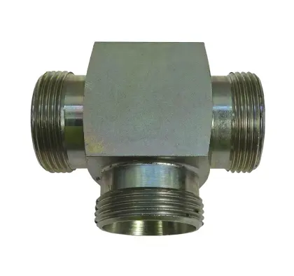 Złącze hydrauliczne trójnik M36x2 28L 38422