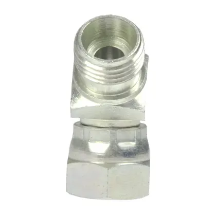 Złącze hydrauliczne kolanko 45 AB M16x1,5 - M16x1,5 38440