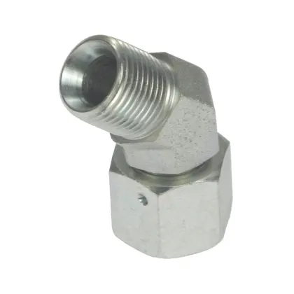 Złącze hydrauliczne kolanko 45 AB 1/2 - 1/2" 38443