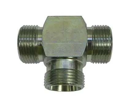 Złącze hydrauliczne trójnik M30x2 22L 38444
