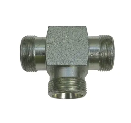 Złącze hydrauliczne trójnik M26x1,5 18L 38477