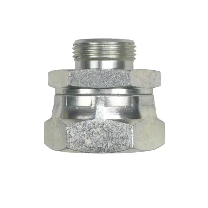Złącze hydrauliczne proste AB M45x2 - M30x2 35L/22L stożek starego typu bez oringu 38737