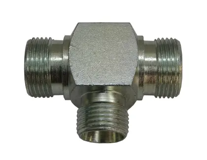 Złącze hydrauliczne trójnik M22 - M18 - M22 15L/12L/15L 38738