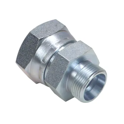 Złącze hydrauliczne proste AB M36x2 - M26x1,5 28L/18L stożek starego typu bez oringu 38741